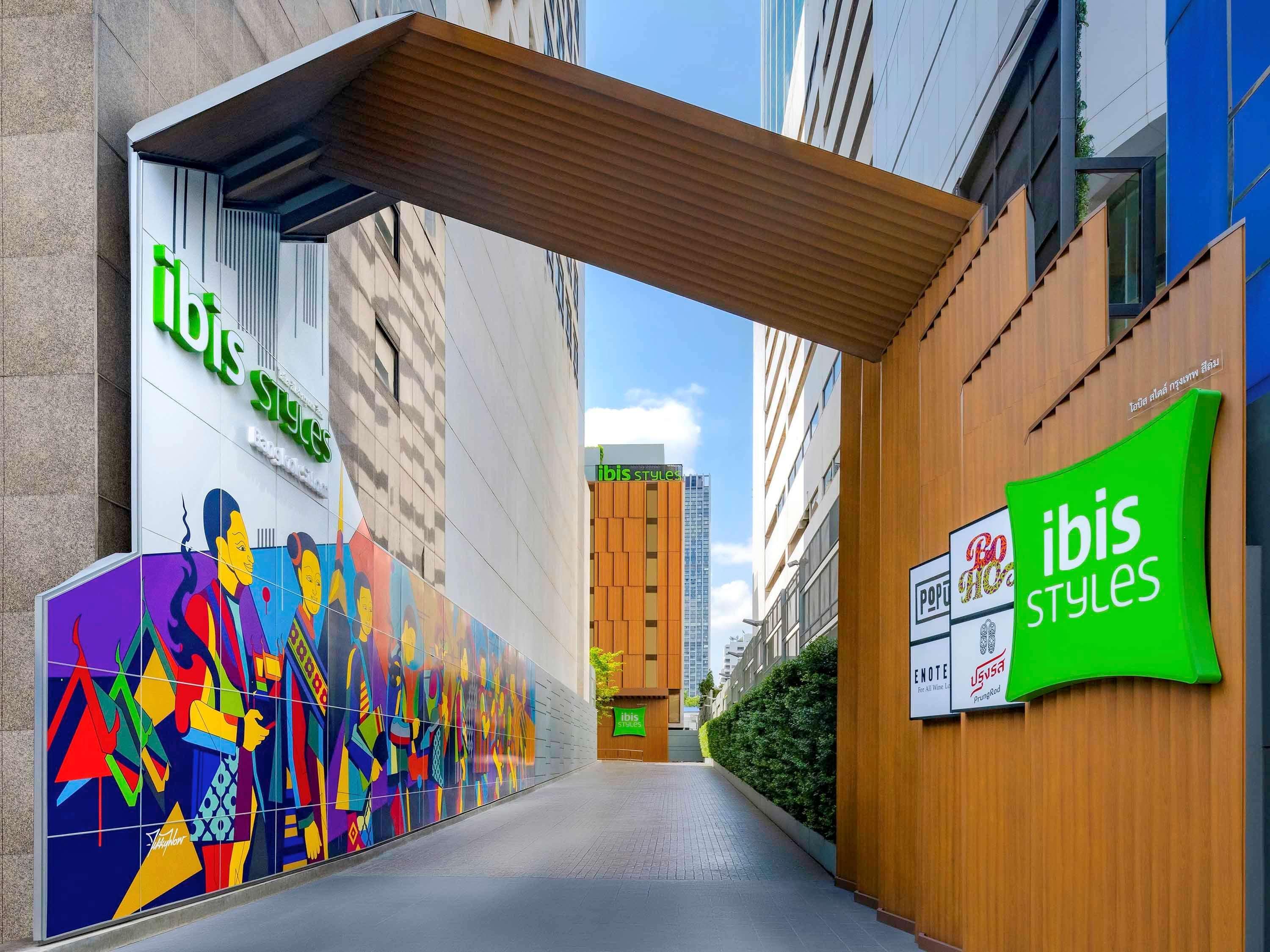 فندق Ibis Styles Bangkok Silom المظهر الخارجي الصورة